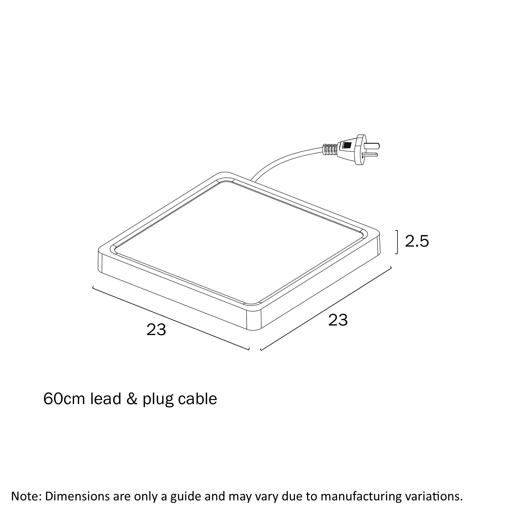 dimensions